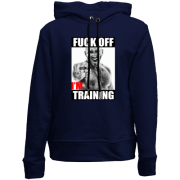 Детский худи без флиса для качалки "F*ck off, i`m training"